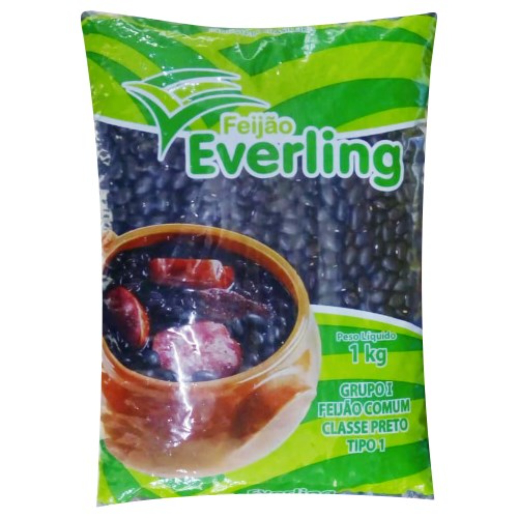 Feijão Preto Everling 1Kg