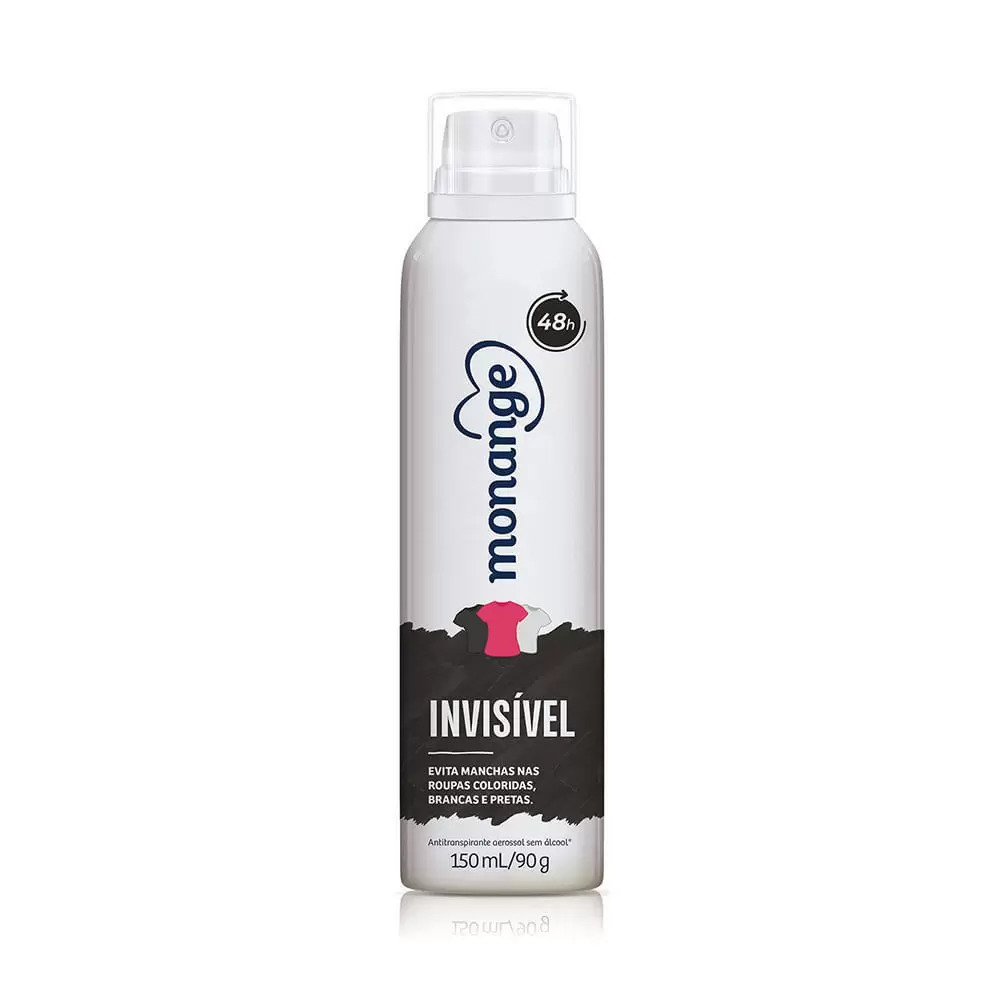 Desodorante Aerossol Monange Invisivel 150ml