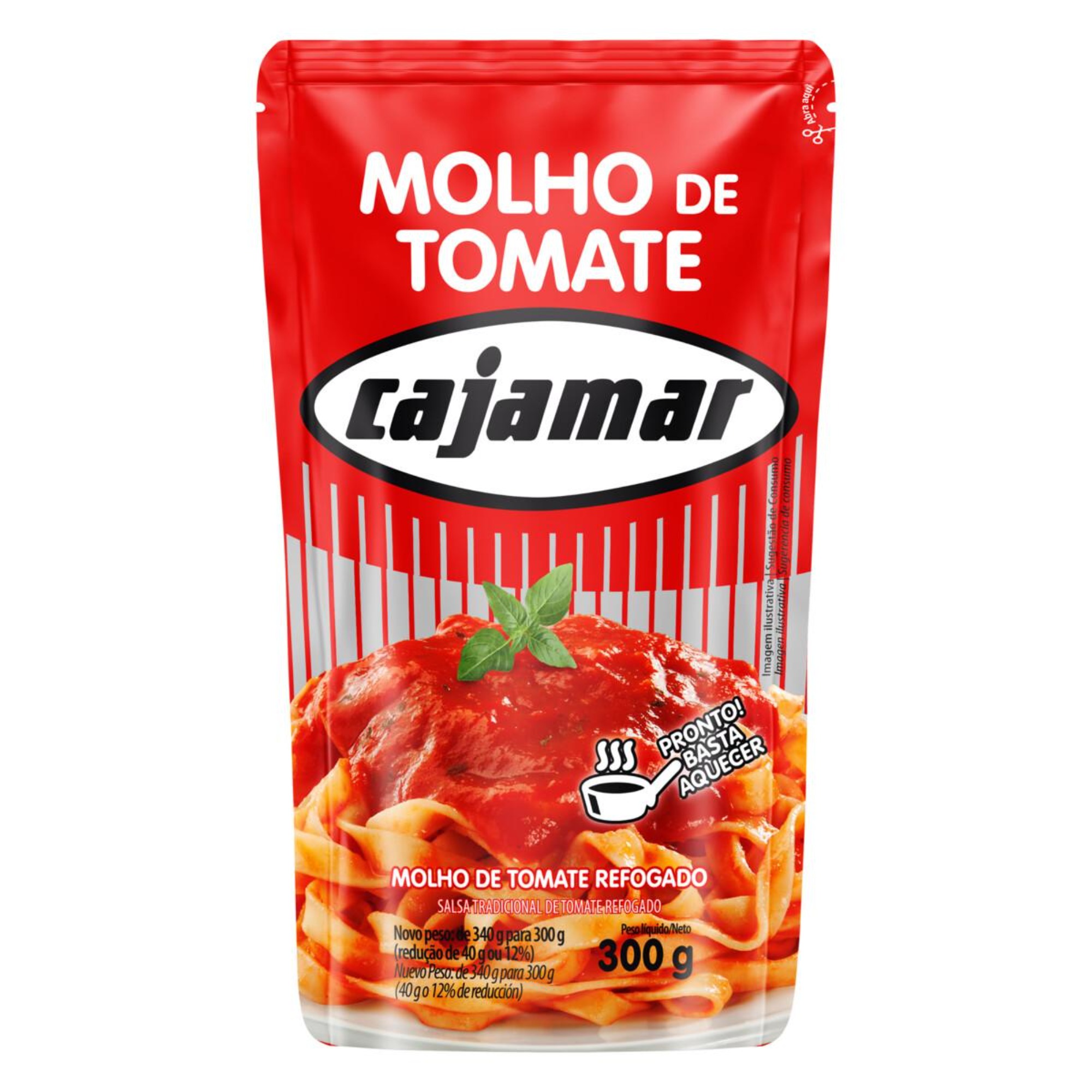 Molho de Tomate Cajamar 300g