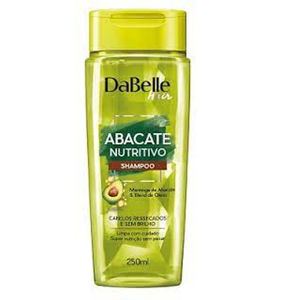 Shampoo Dabelle 250ml Abacate Nutritivo
