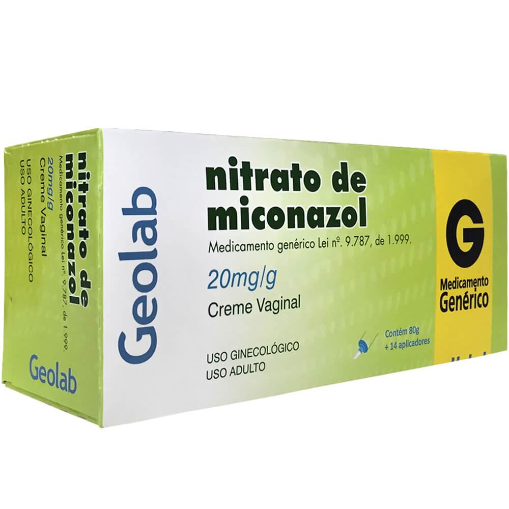 Miconazol 2% Cr 80g+14ap Geolab GenÃ©rico 