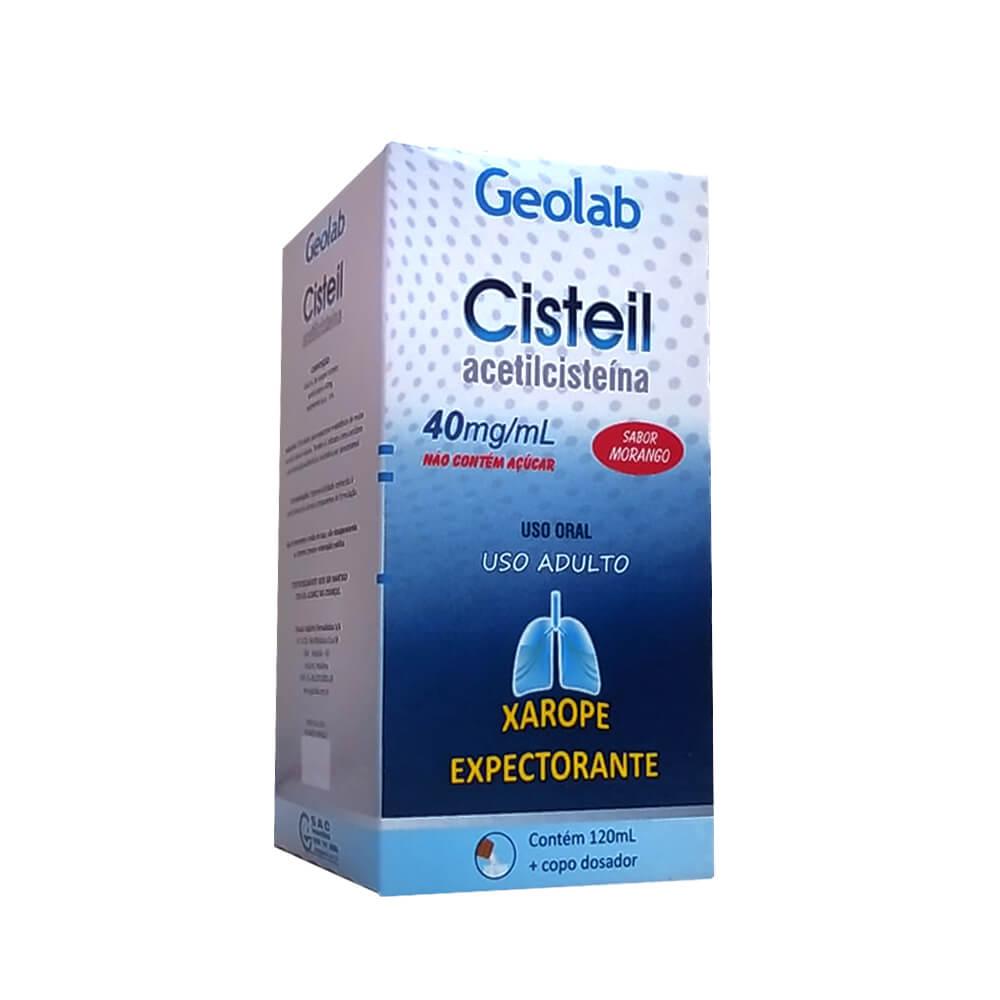 Cisteil Adulto 40mg/ml 120ml Geolab