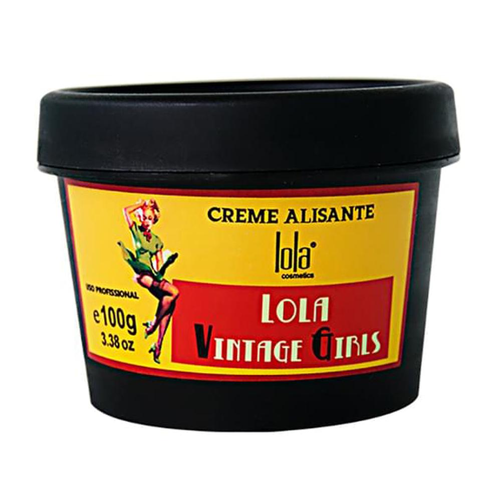 Creme de Cabelo Alisante Lola 100g Vintage Girls