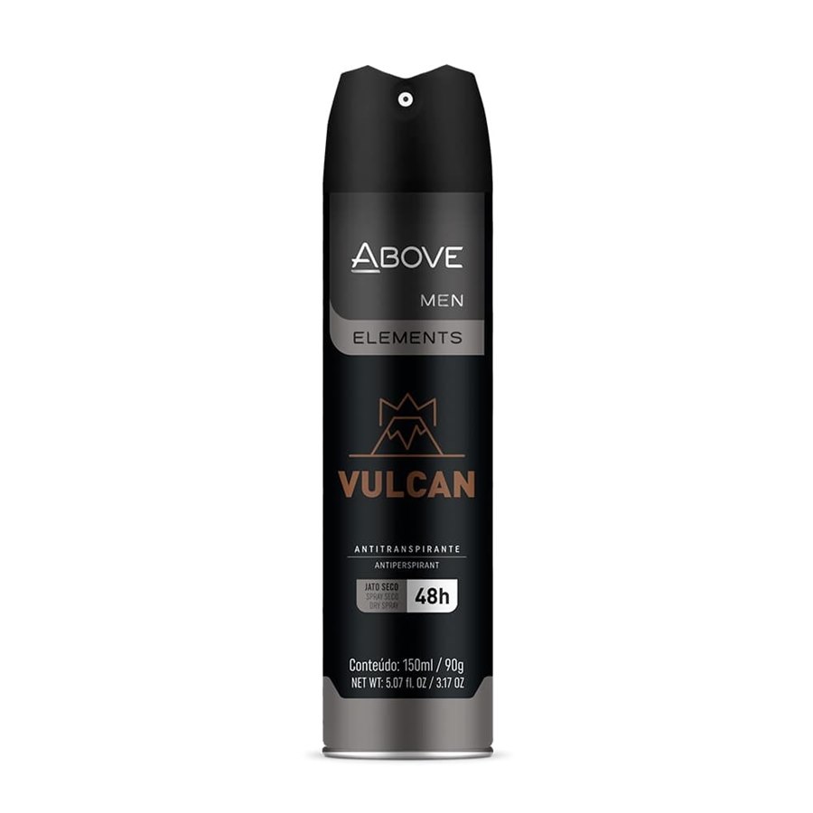 Desodorante Above Elements Vulcan Aerossol 150ml