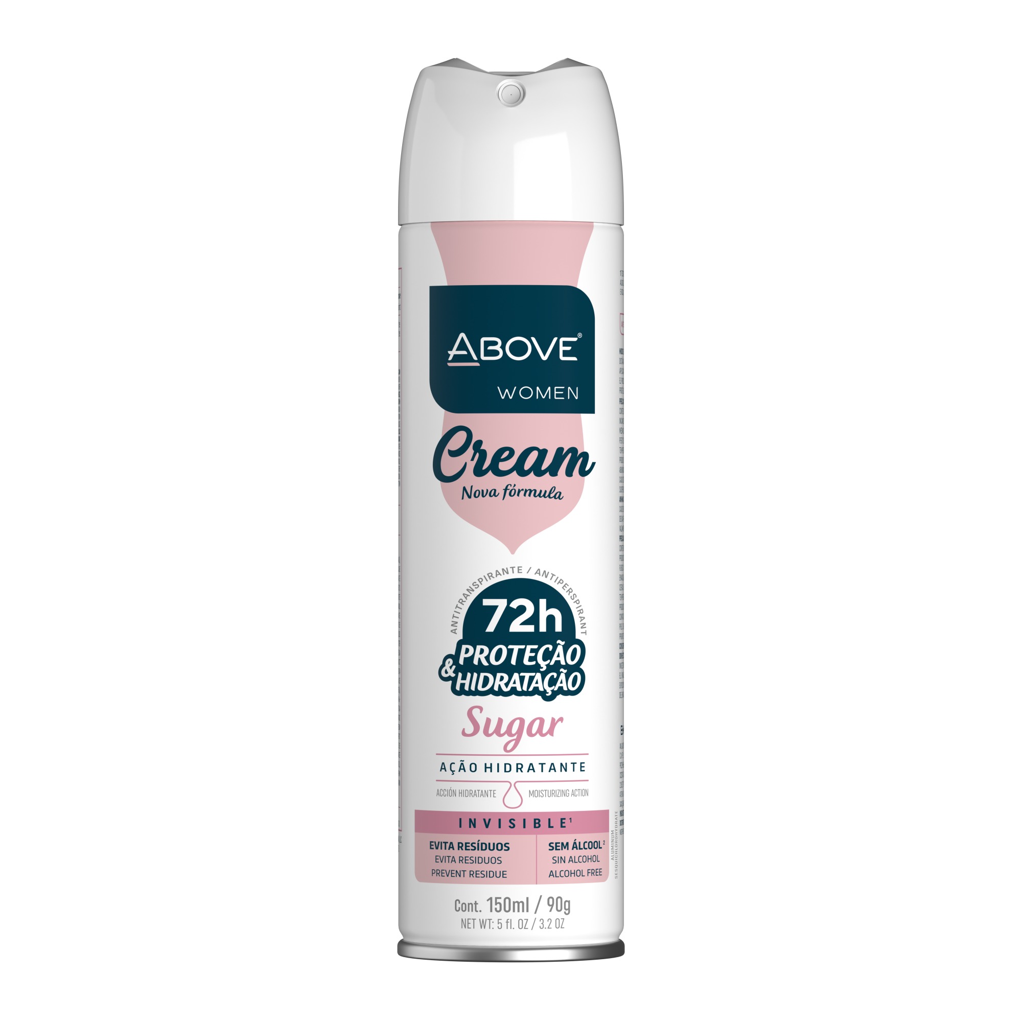 Desodorante Above Aerosol 150ml Women Cream Sugar