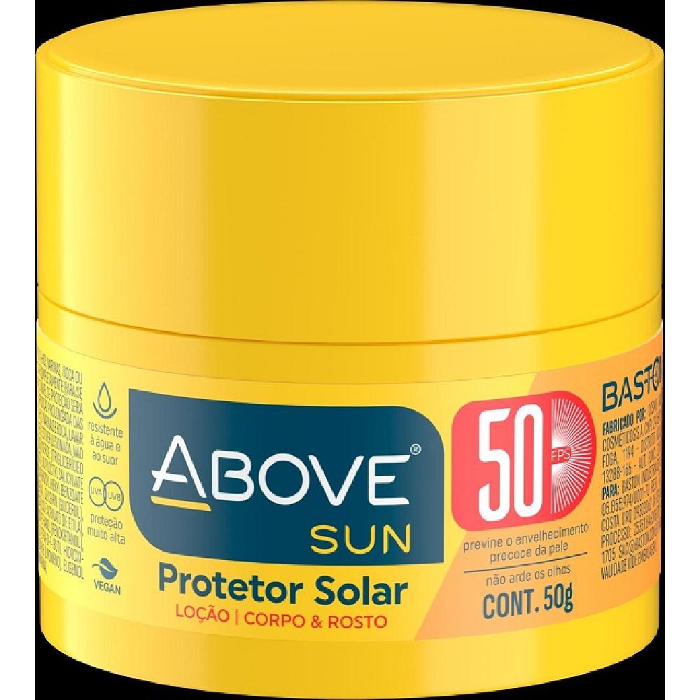 Protet Solar Above Sun Fps50 Creme 50G Corpo E Rosto