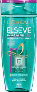 Shampoo Elseve 200ml Hydra Detox Antioleosidade