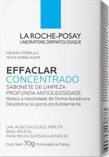 La Roche-Posay Effaclar Sabonete Concentrado 70g Limpeza Profunda