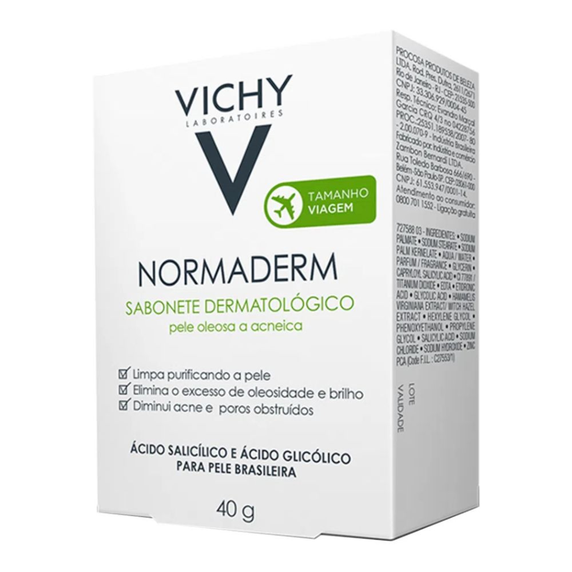 Vichy Normaderm Sab Dermatologico 40g