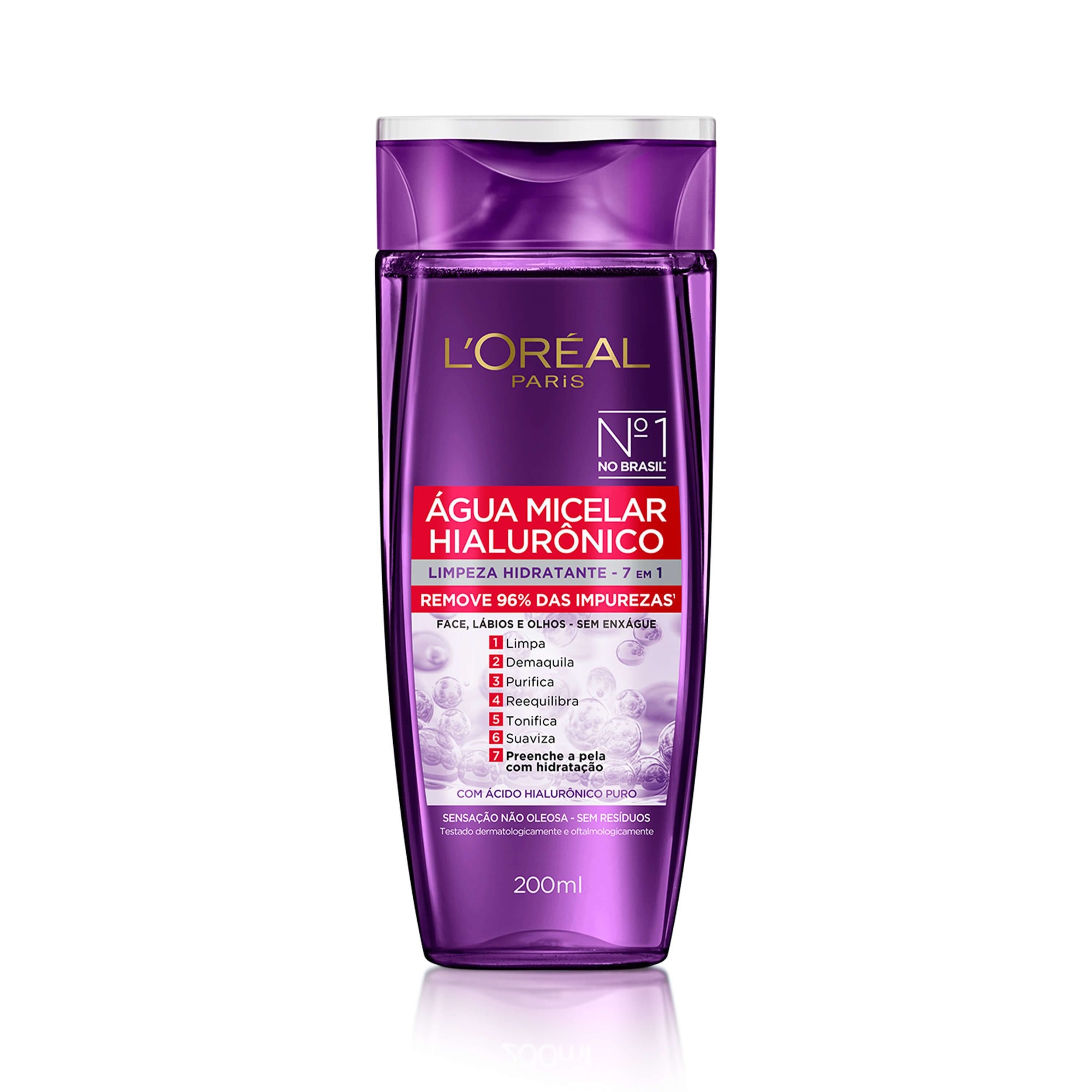 Água Micelar Loreal 200ml Hialurônico