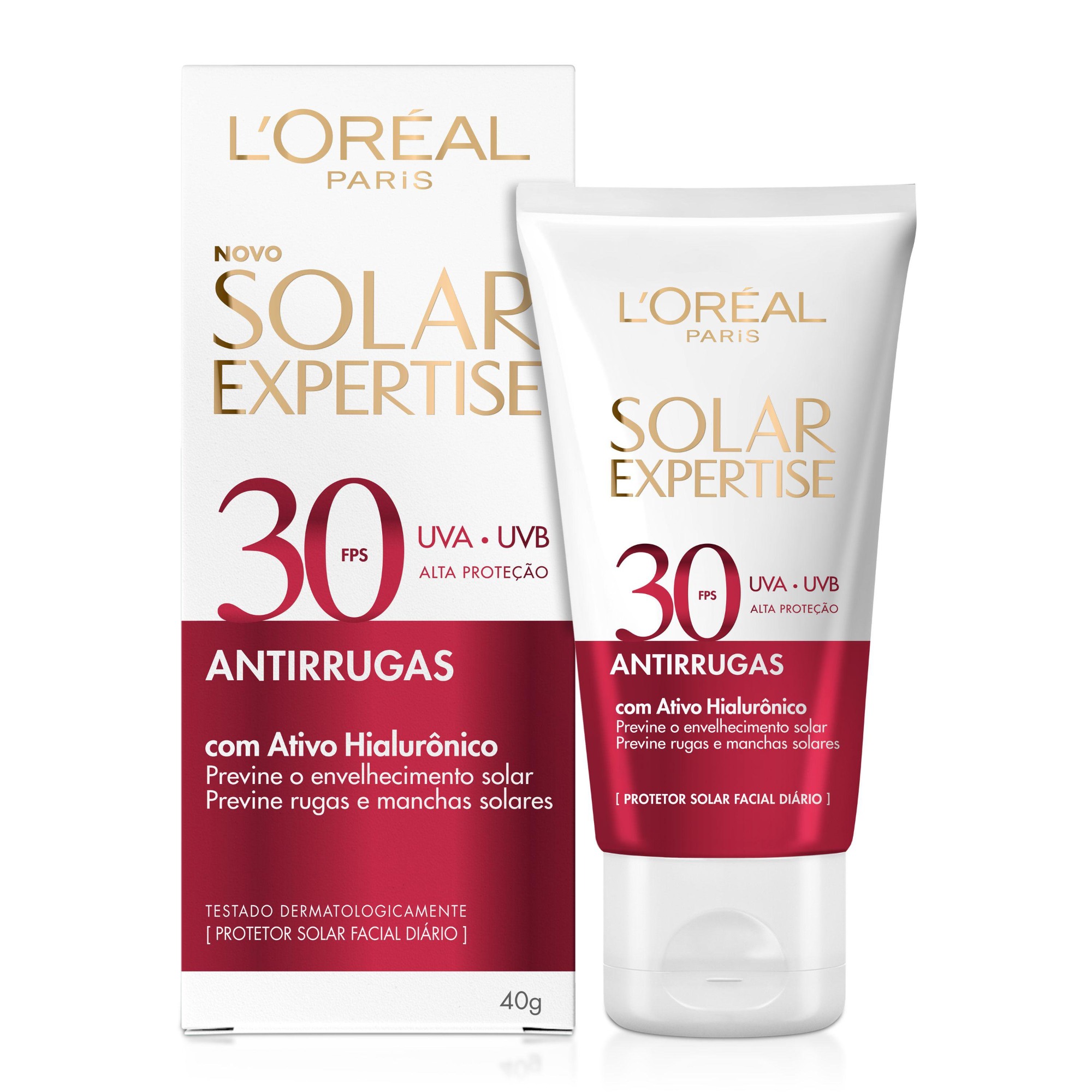 Protetor Solar Loreal Expertise Fps30 40G Antirugas