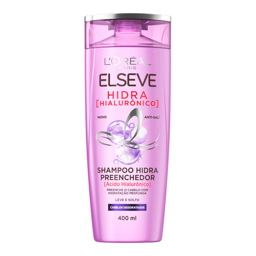 Shampoo Elseve Hidra Hialurônico 400ml