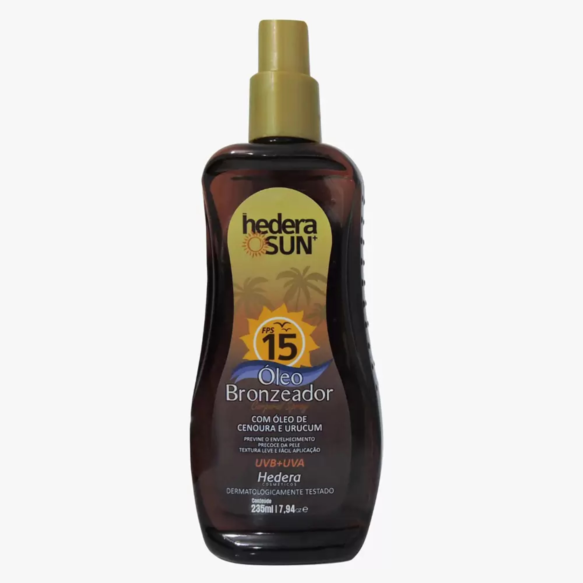 Óleo Bronzeador Hedera FPS15 235ml