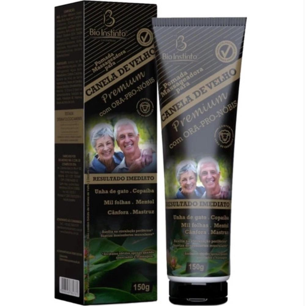 Pomada Massageadora Canela De Velho 150G Bioinstinto