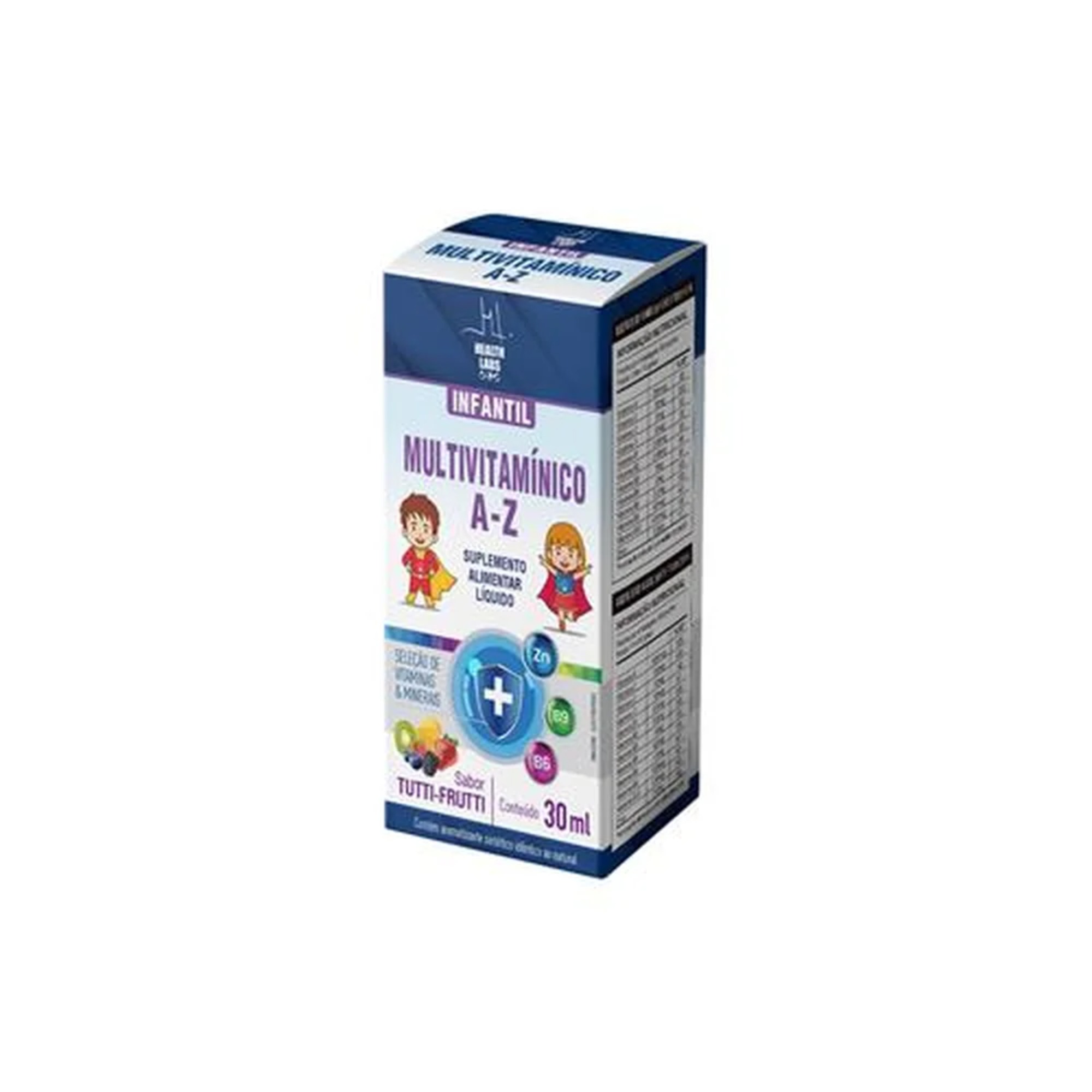 Multivitamínico Kids 30 Ml Health Lab