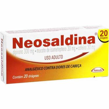 Neosaldina 20 Comprimidos