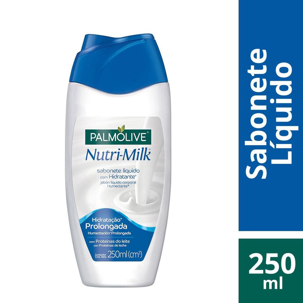 Sabonete Líquido Corporal Hidratante Palmolive Nutri-milk 250ml