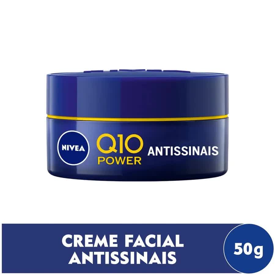 Creme Facial Antissinais Nivea Q10 Plus Noite 50g