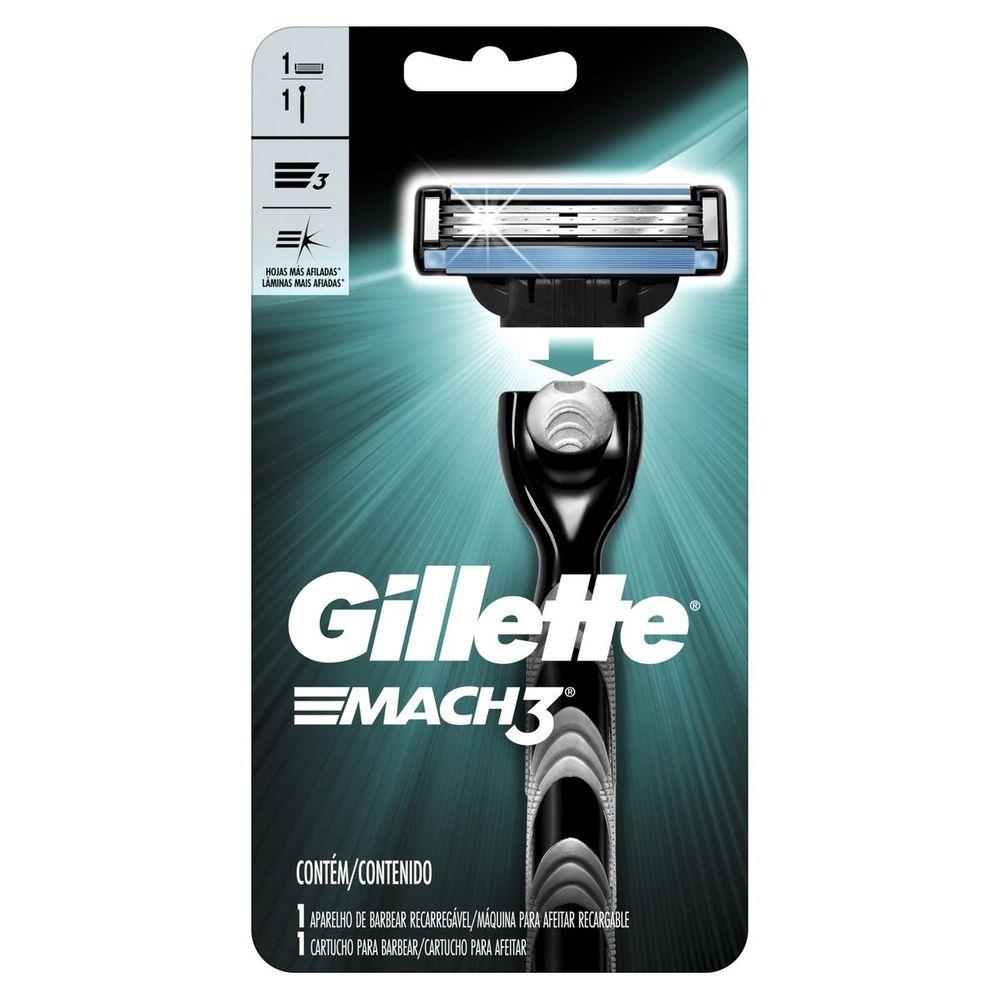 Aparelho De Barbear Gillette Mach3 Regular