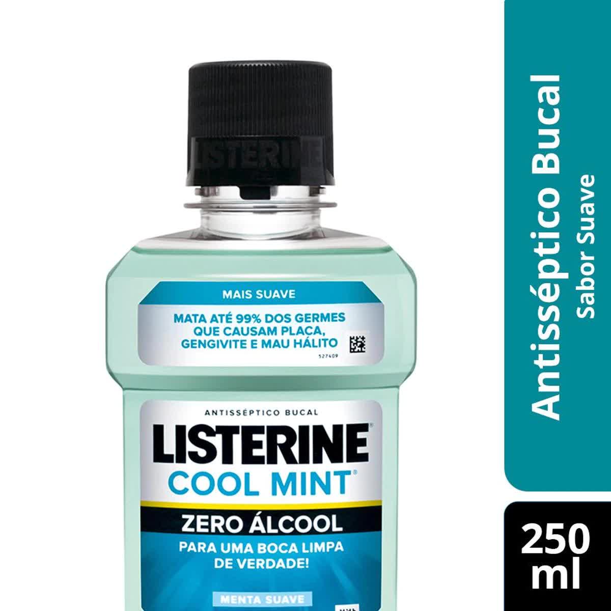 Enxaguante Bucal Listerine Cool Mint Zero 250ml