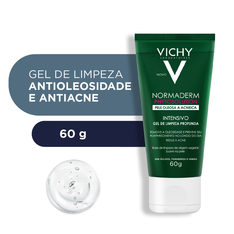 Gel De Limpeza Facial Profunda Antioleosidade Vichy Normaderm 60g
