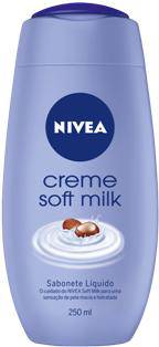 Sabonete Liquido Nivea 250ml Soft Milk