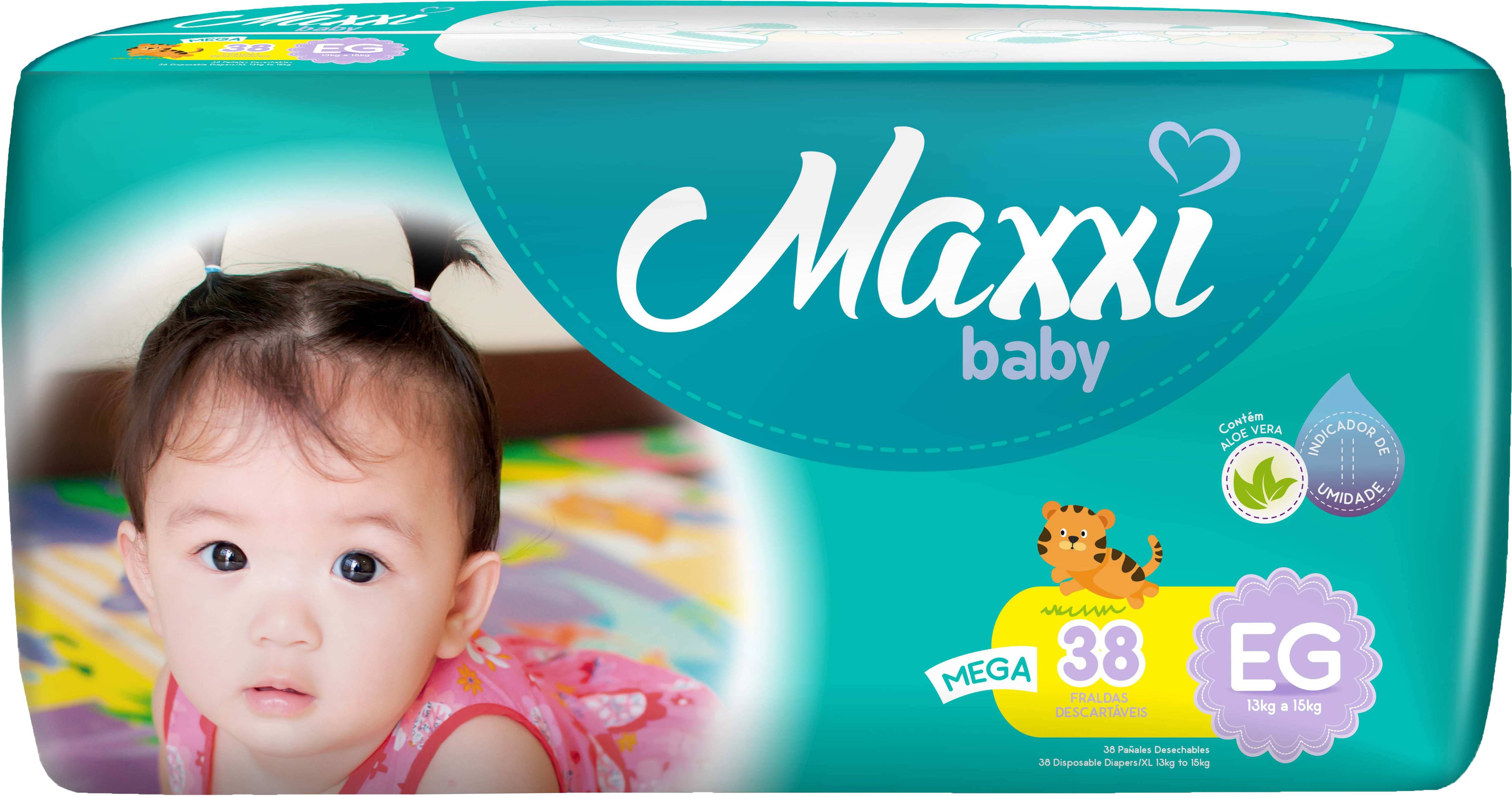 Fralda Maxxi Baby Mega EG 38 Unidades