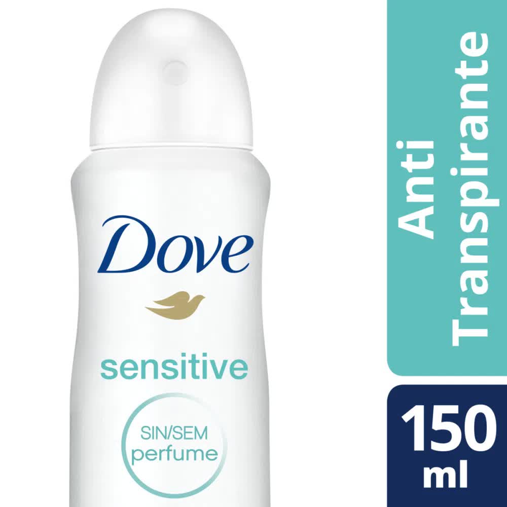 Desodorante Dove Aerosol 150ml Sensitive