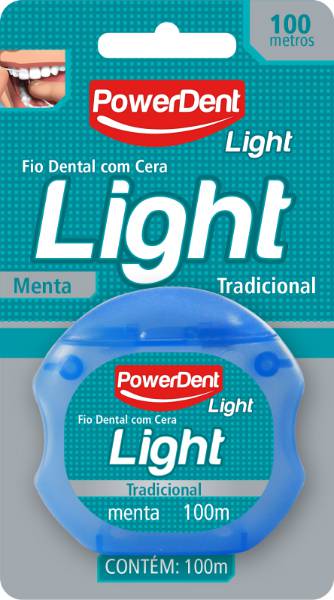 Fio Dental PowerDent Light 100m