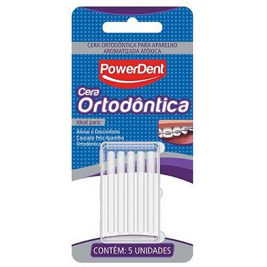 Cera Ortodontica Powerdent 5 Unidades 