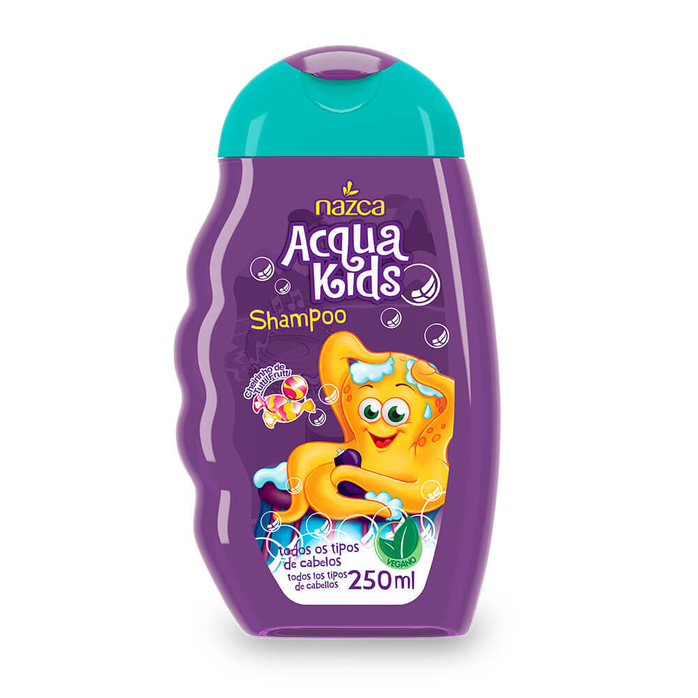 Shampoo Infantil Acqua Kids 250ml Tutti Frutti