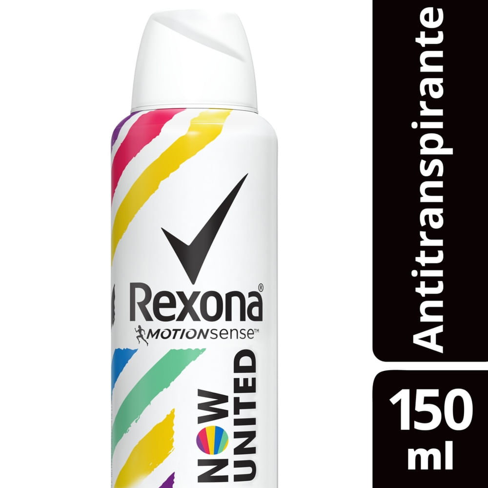Desodorante Rexona Special Edition Now United Aerosol 150ml