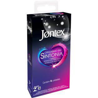 Preservativo Jontex Orgasmo Em Sintonia 4 Unidades