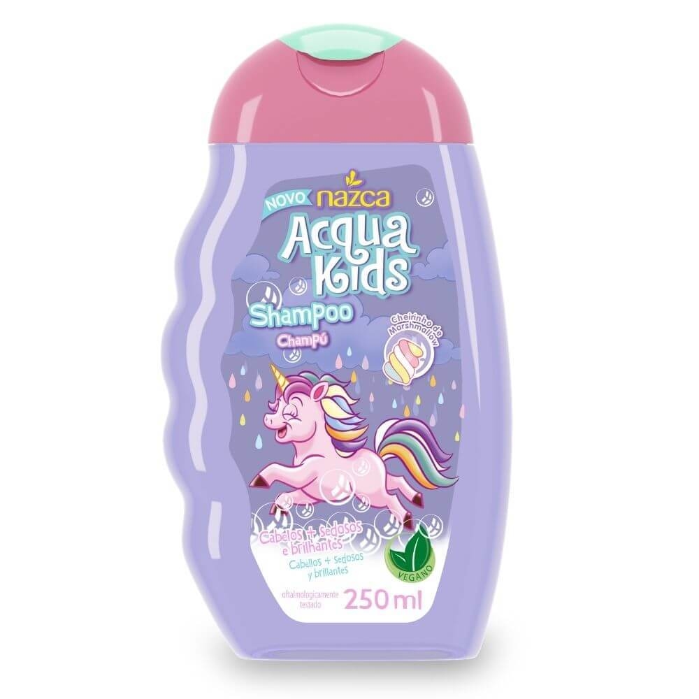 Shampoo Infantil Acqua Kids 250ml Marshmallow