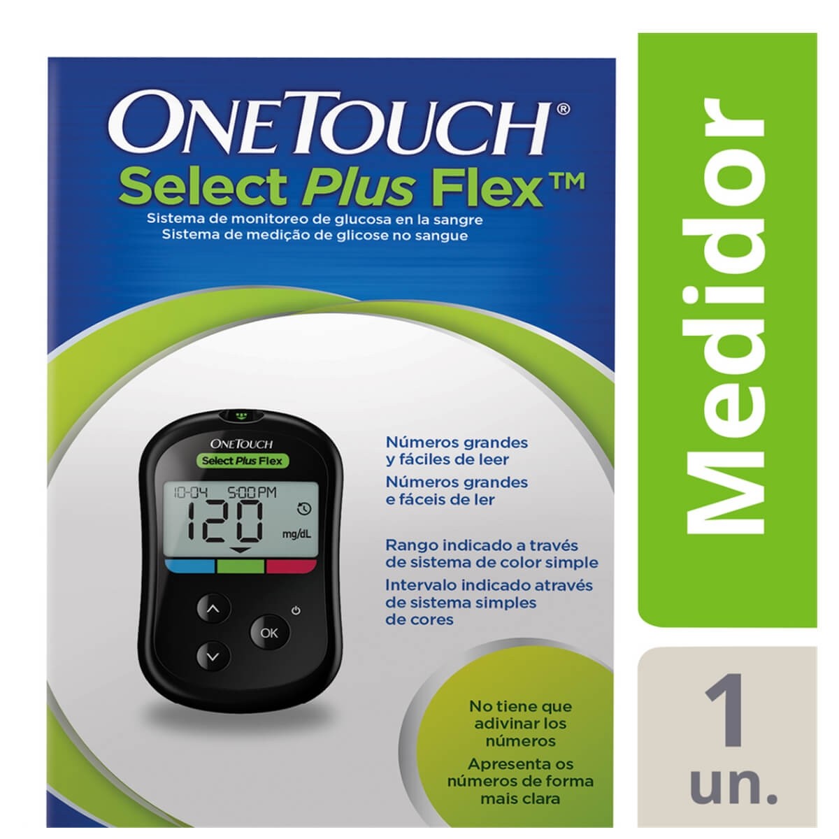 Medidor De Glicemia OneTouch Select Plus Flex