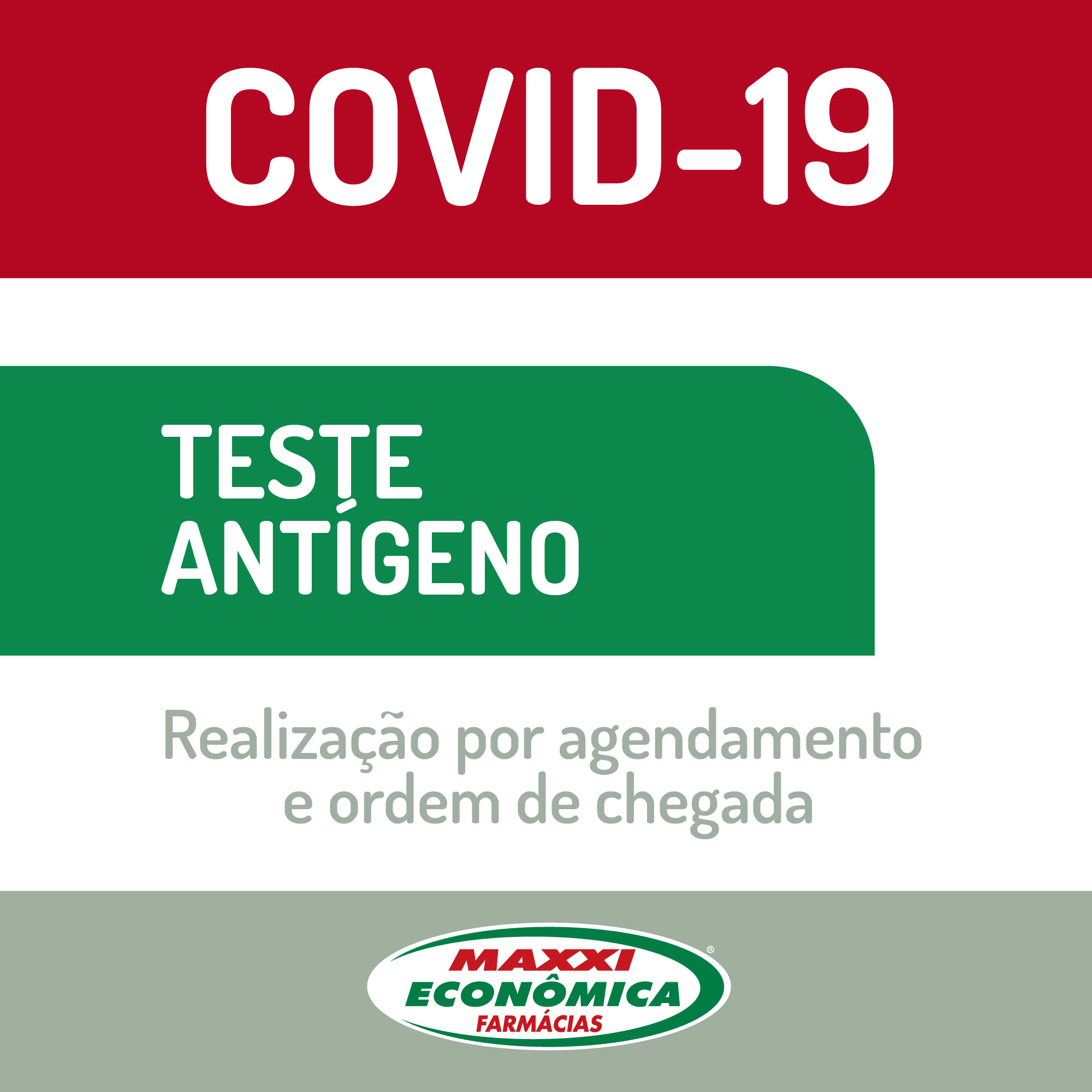 Teste Antígeno Nasofaringe Covid-19 + Serviço de Testagem Covid-19