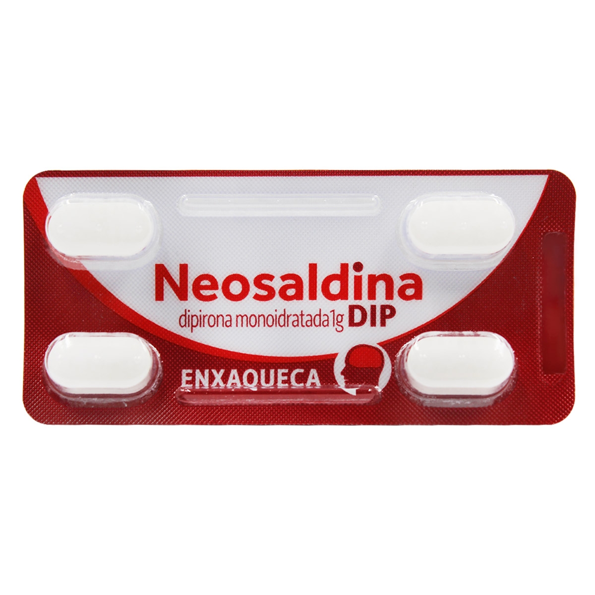 Neosaldina Dip 1g Com 4 Comprimidos