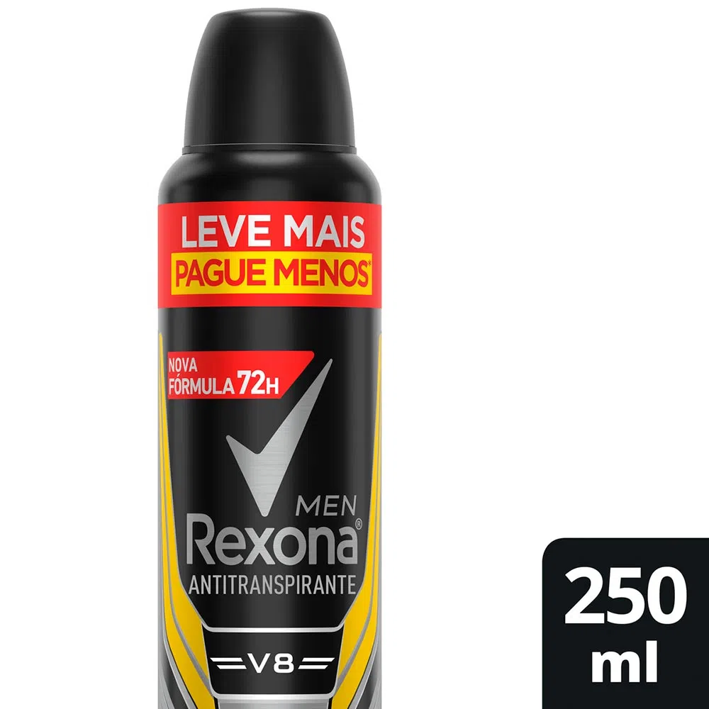 Desodorante Rexona Men V8 Aerosol 250ml