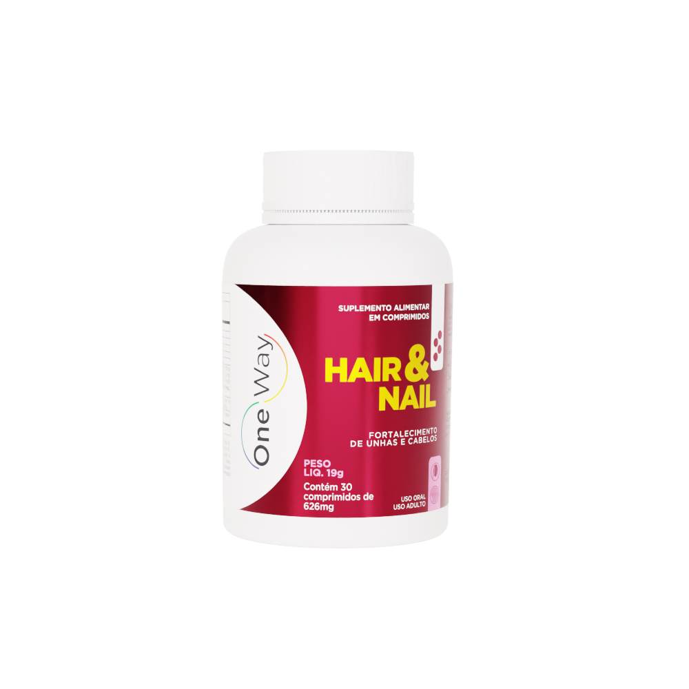 Baruk Polivitaminico Hair E Nail Com 30 Comprimidos