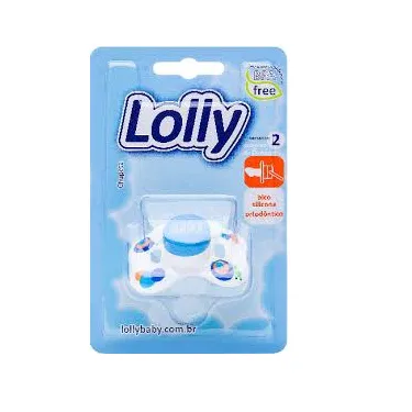 Chupeta Lolly Zoo Borboleta Azul Ort 2 C4515