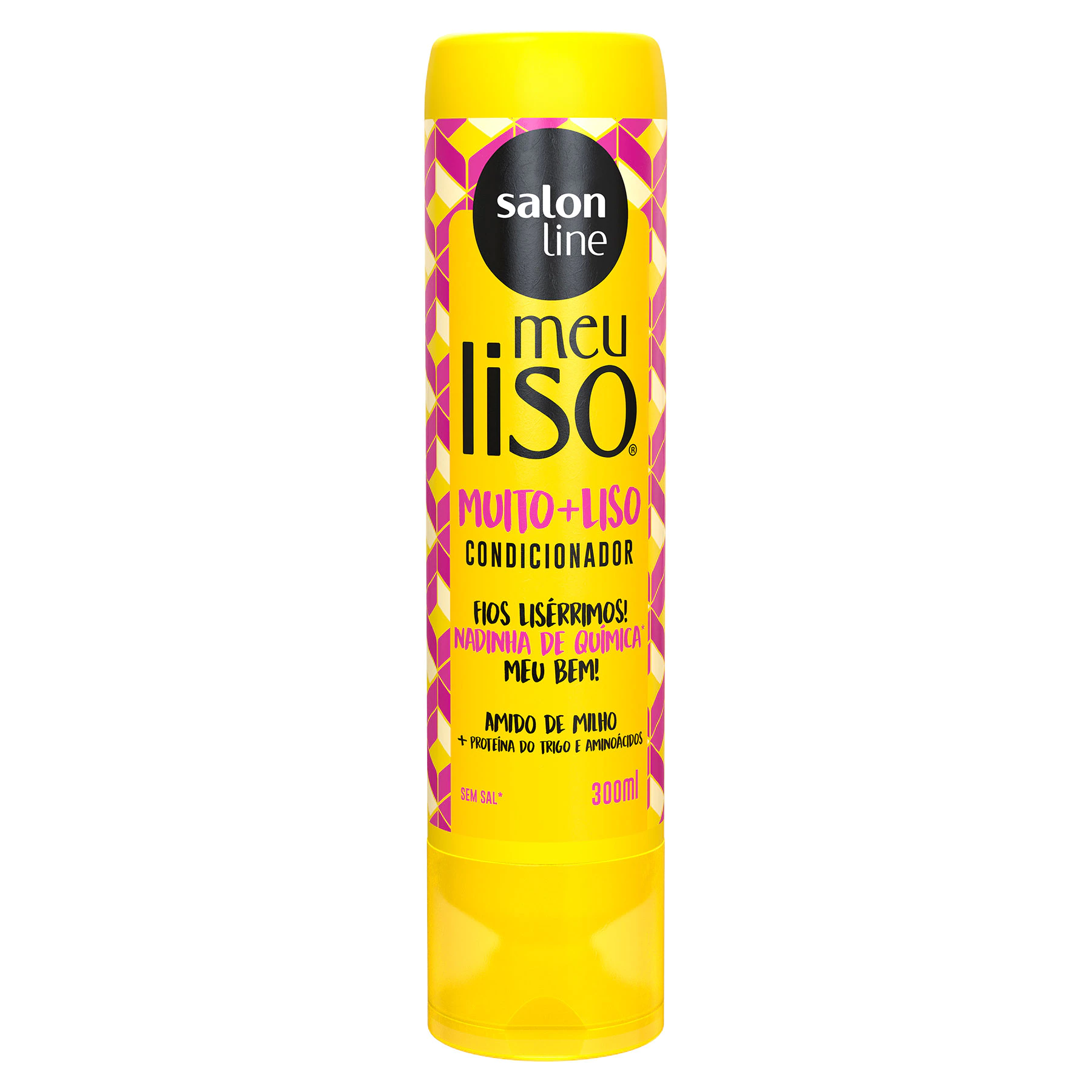 Salon Line MEU Glatter Conditioner 300 Ml – Feuchtigkeitsspendende Pflege Für Glattes, Geglättetes & Entspanntes Haar