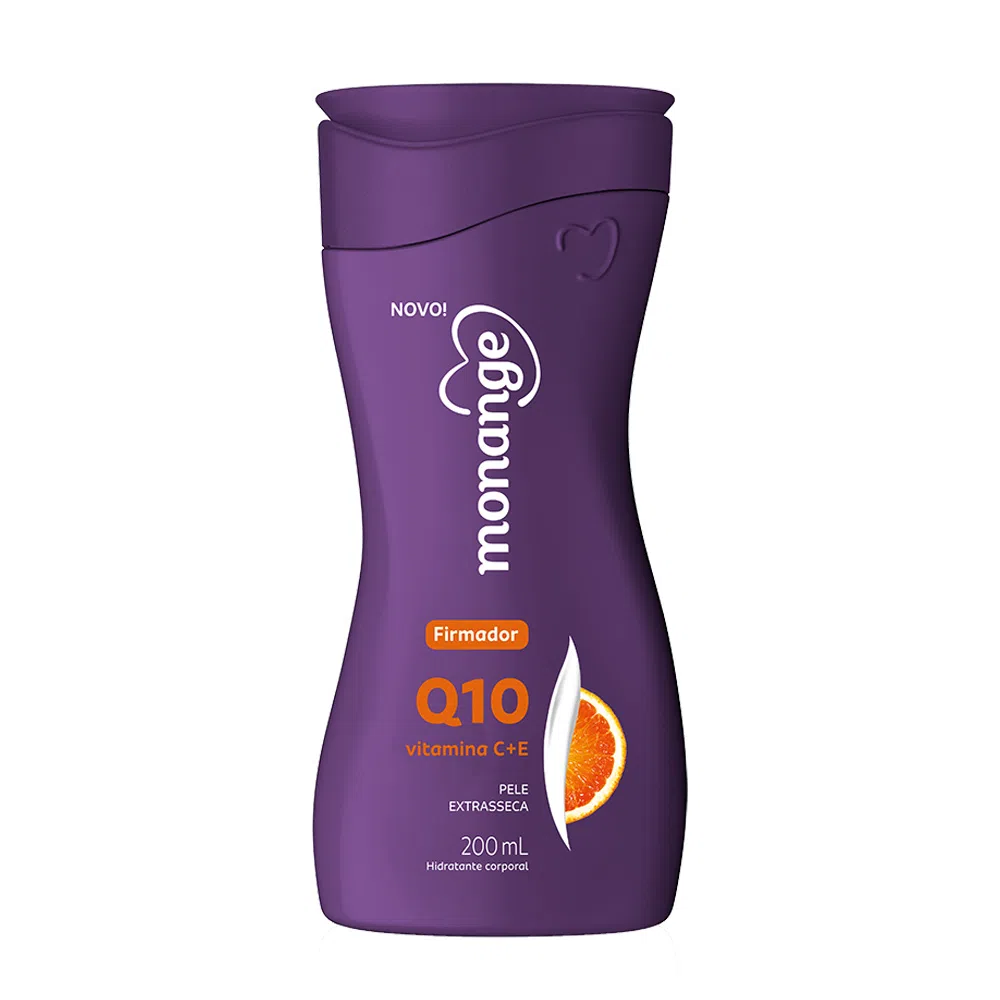 Hidratante Corporal Monange Firmador Q10 Pele Extrasseca 200ml